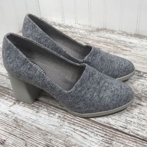 Com + Sens Vilisa Gray Tweed Chunky heel 8